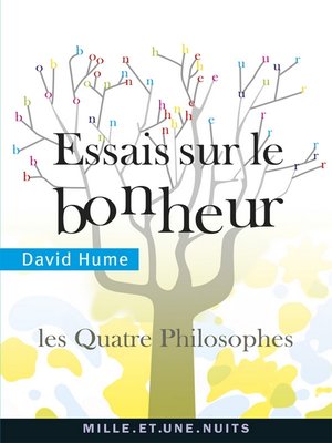 cover image of Essais sur le bonheur